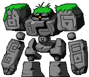 Dark Stone Golem animation