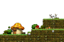 Minimap of Mushroom Town - West Entrance