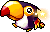 Toucan, animation 4