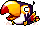 Toucan, animation 14