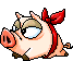 Ribbon Pig, animation 2