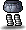 Denim Skirt & Striped Sox