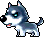 Husky, animation 8