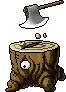 Axe Stump, animation 4