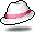 White Felt Hat