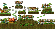 Minimap of The Road to the Dungeon