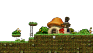 Minimap of Mushroom Town