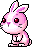 Pink Bunny, animation 12