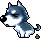 Husky, animation 15